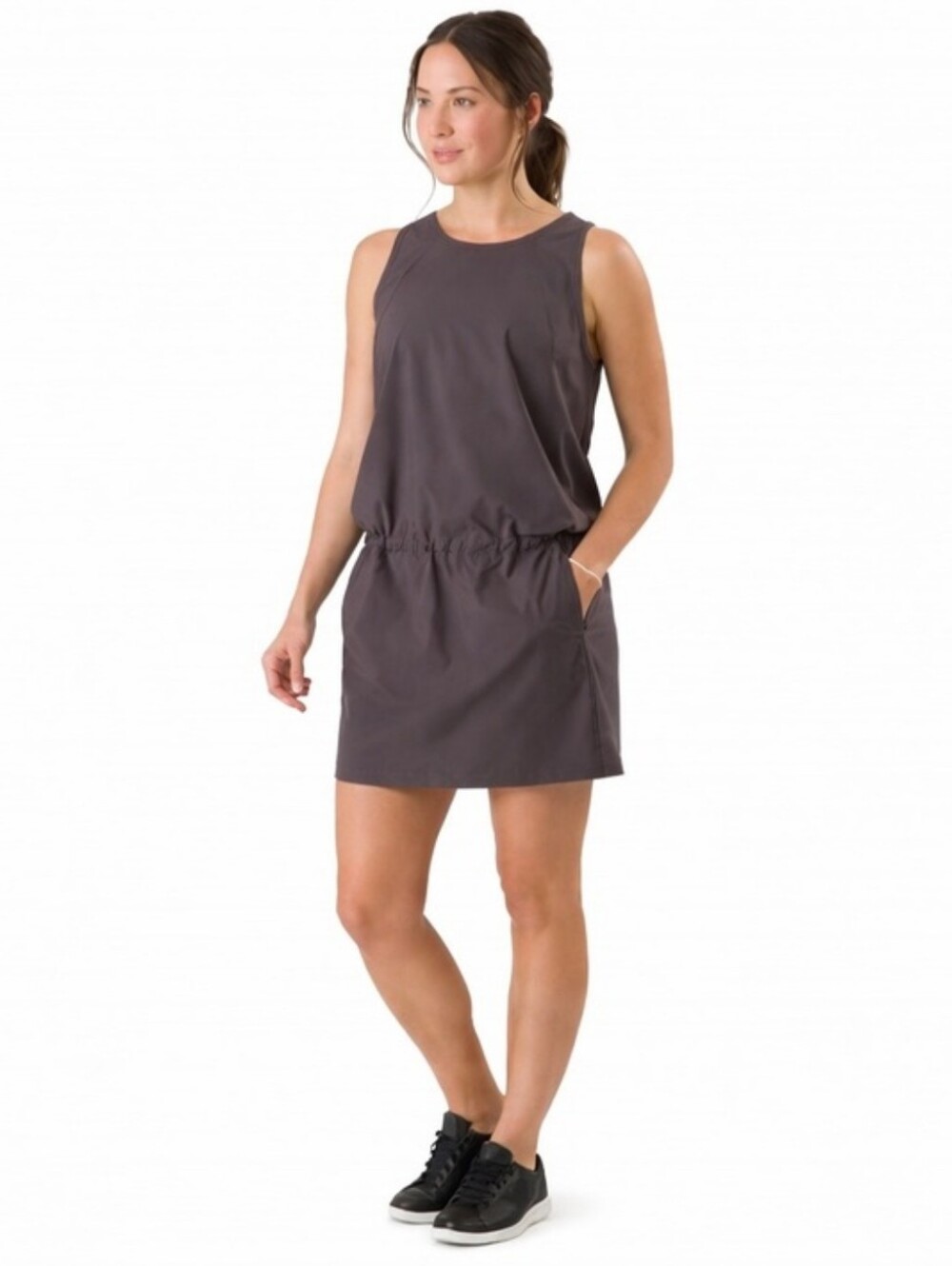 Arc'teryx Contenta UV Protection Active Tank Shift Dress Purple Gray Medium